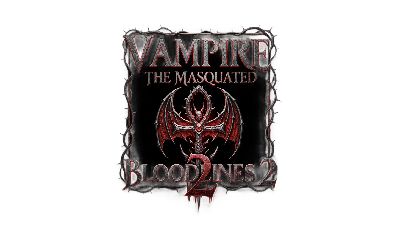 vampire the masquerade bloodlines 2 logo png PNG transparent background