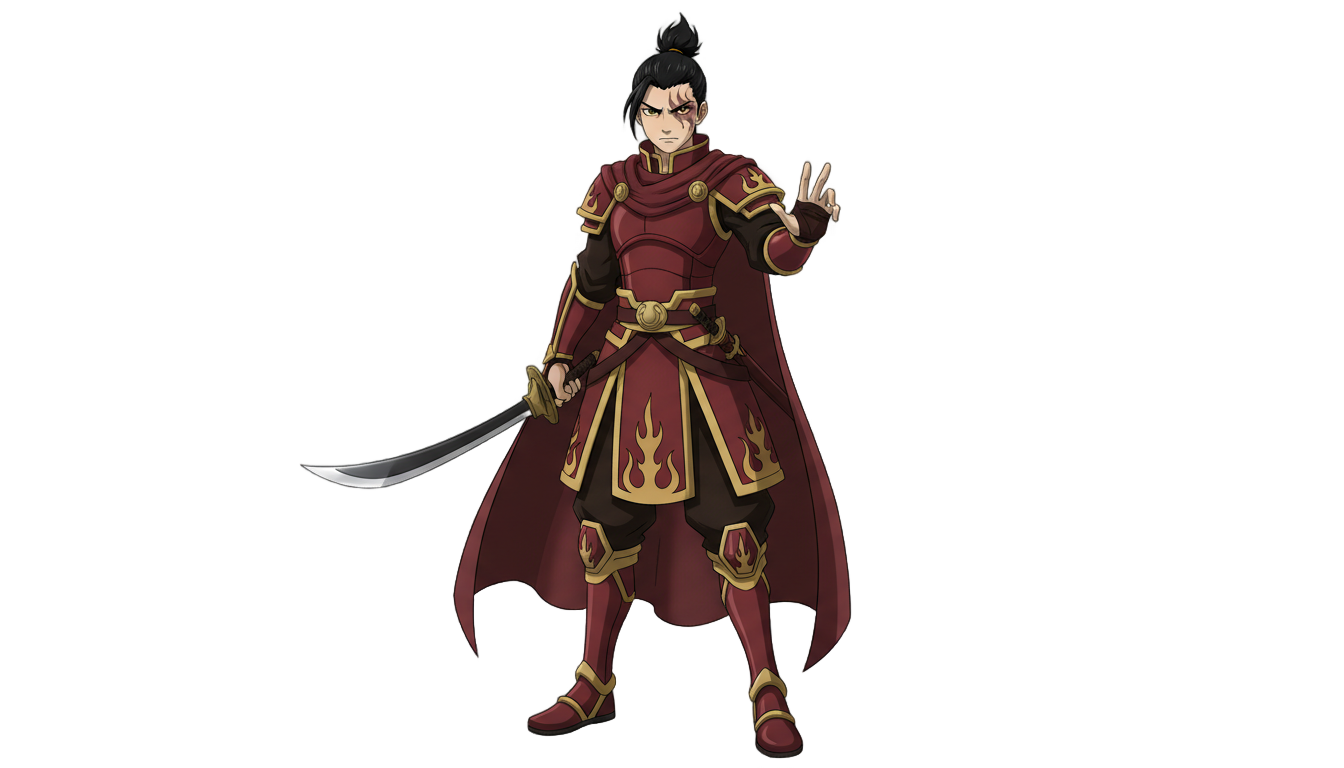 zuko avatar png PNG transparent background