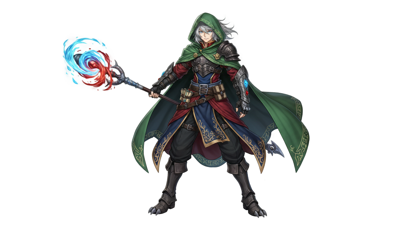 genshin character png PNG transparent background