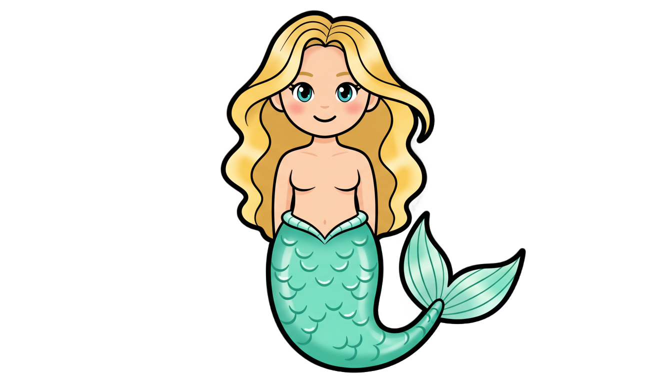 mermaid emoji png PNG transparent background
