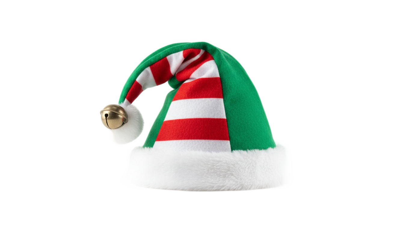 christmas elf hat png PNG transparent background