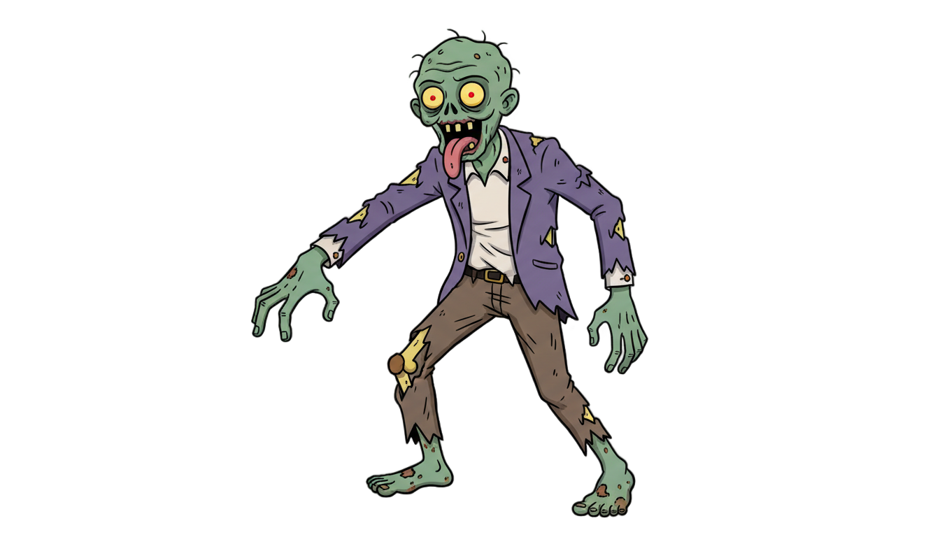 pvz zombie png PNG transparent background