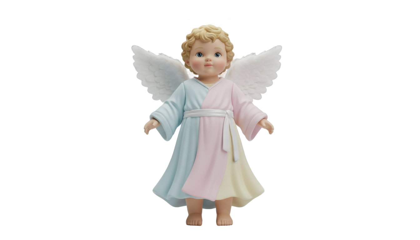 cute angel png PNG transparent background