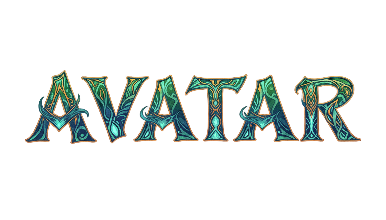 avatar font png PNG transparent background