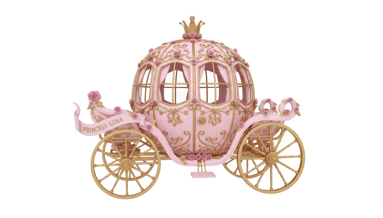 princess carriage png PNG transparent background