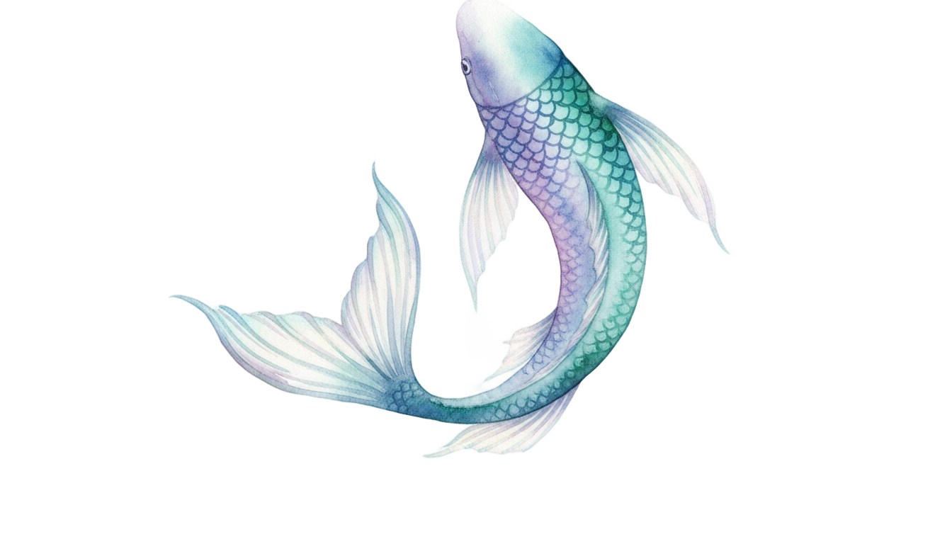 watercolor mermaid tail png PNG transparent background