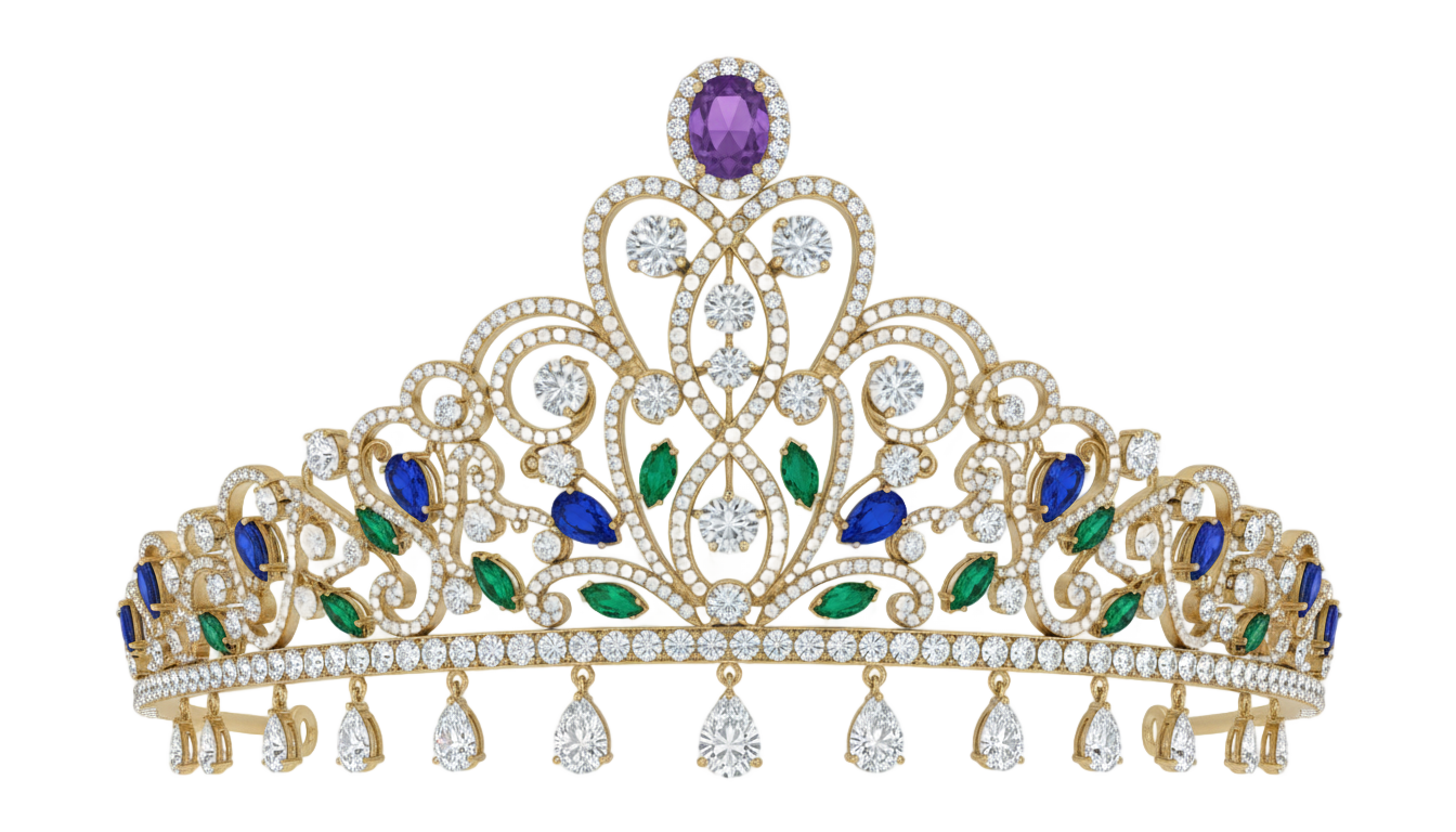 princess tiara crown png PNG transparent background