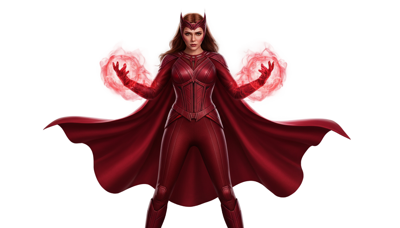 scarlet witch png wandavision PNG transparent background