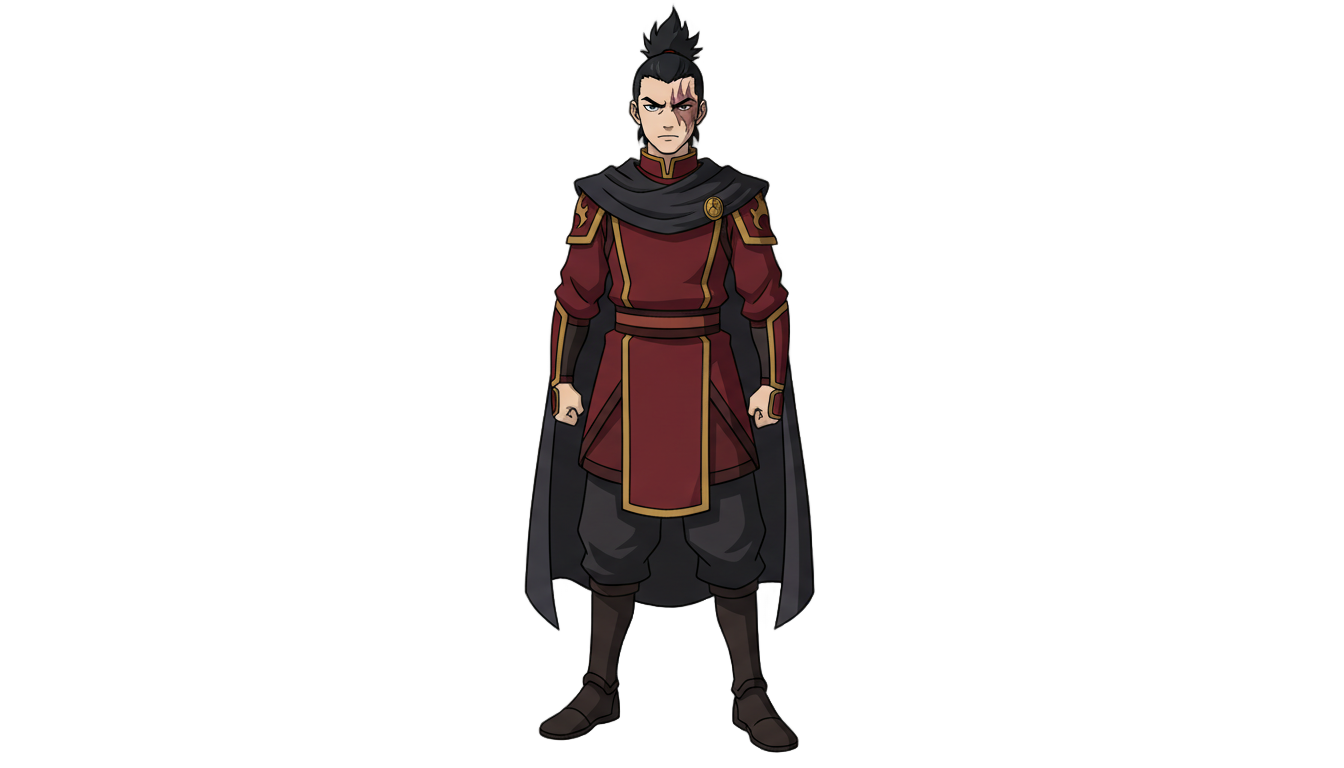 prince zuko png PNG transparent background