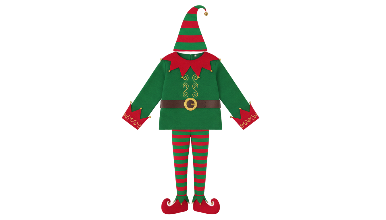 elf costume png PNG transparent background