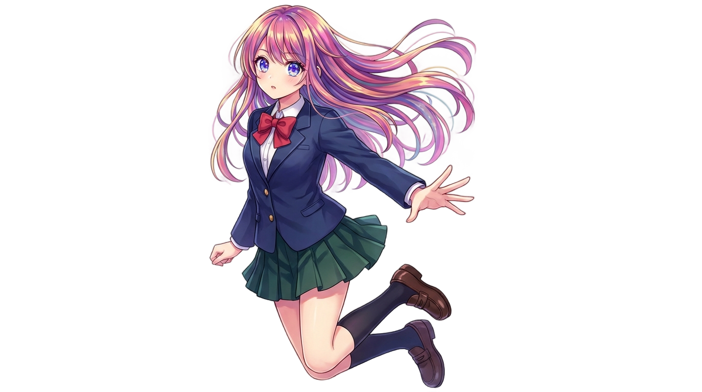anime character png girl PNG transparent background