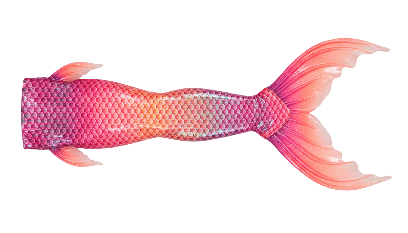 pink mermaid tail clipart png PNG transparent background