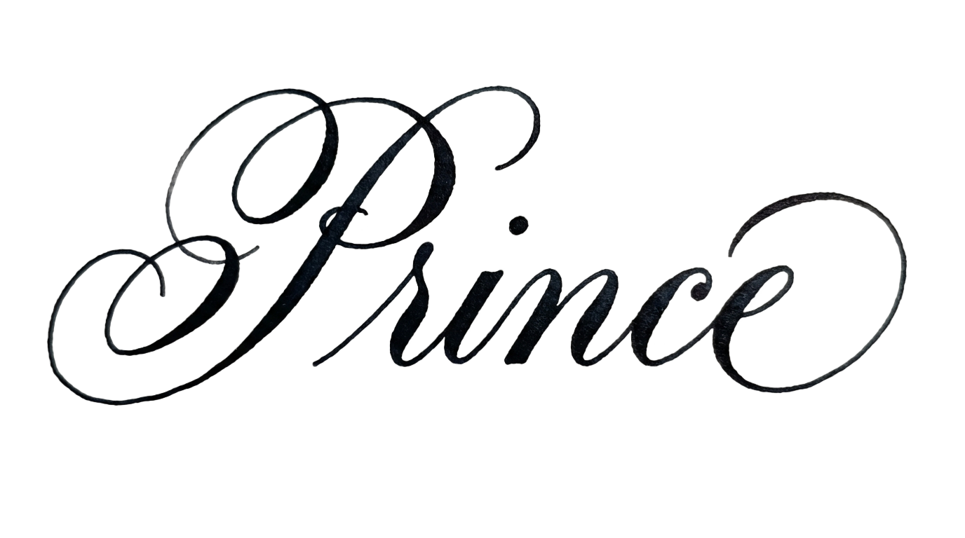 prince signature png PNG transparent background