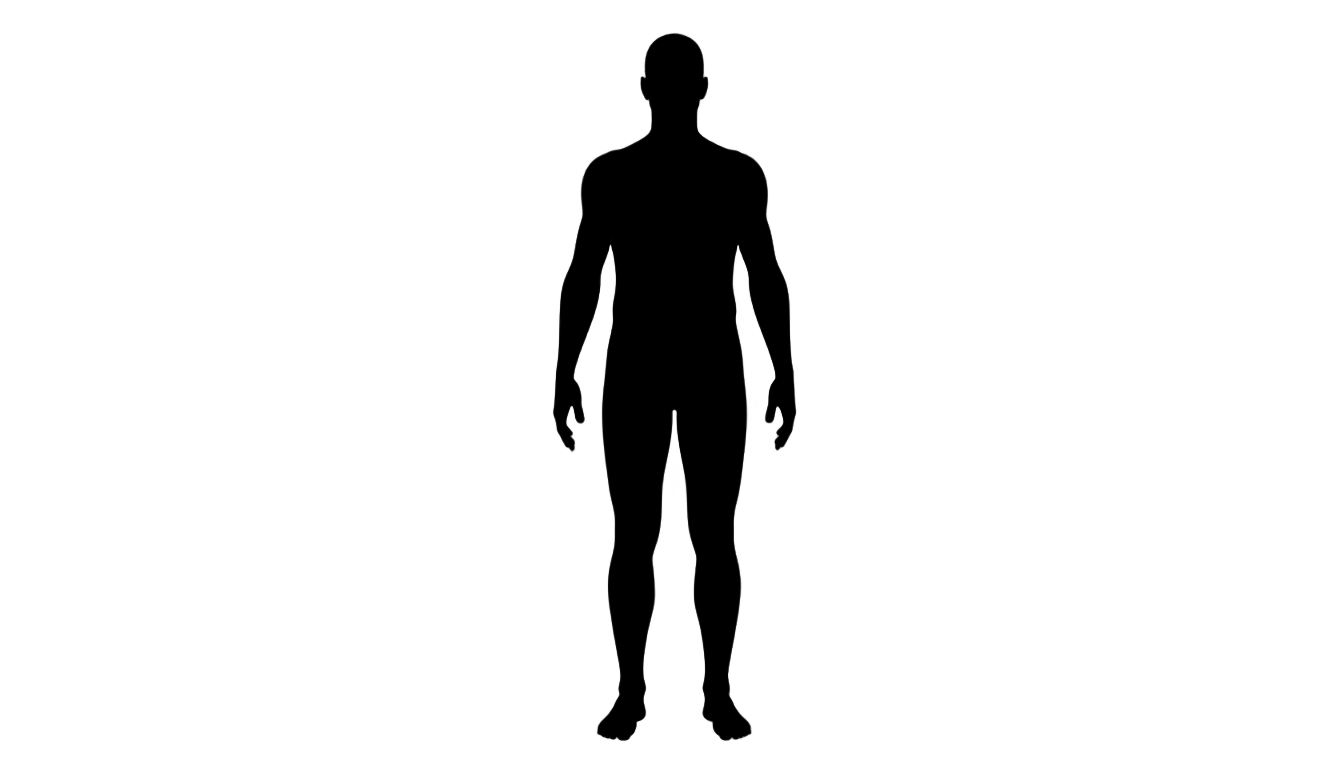 cartoon person silhouette png PNG transparent background