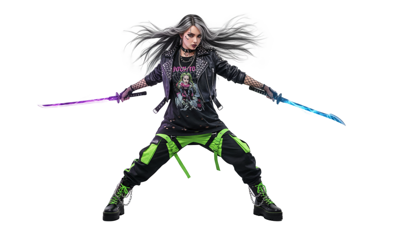 zoey kpop demon hunter png PNG transparent background