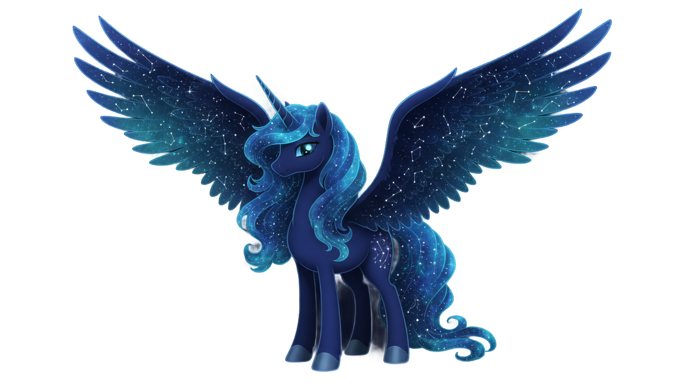 princess luna png PNG transparent background