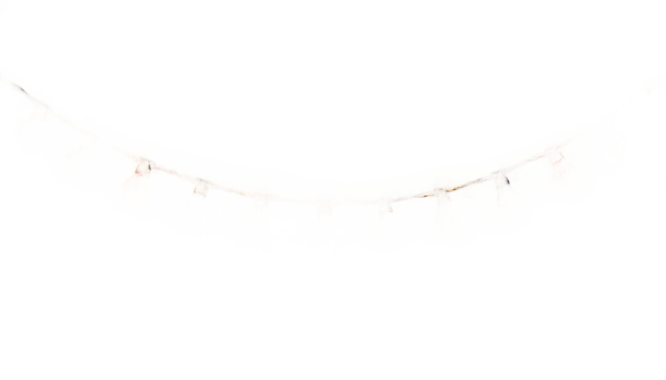 christmas fairy lights png PNG transparent background