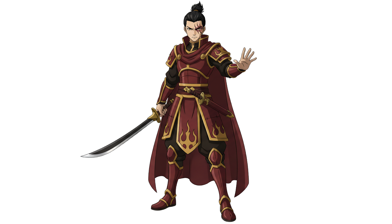 zuko avatar png PNG transparent background