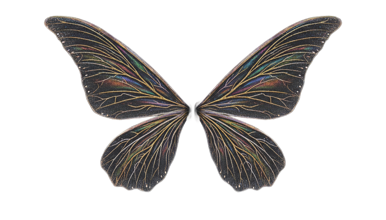 realistic fairy wings png PNG transparent background