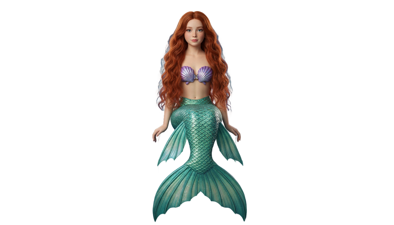 little mermaid png PNG transparent background