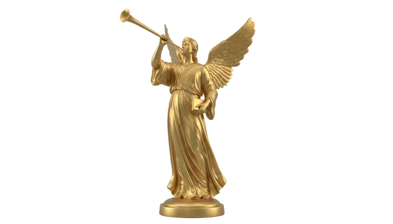angel moroni png PNG transparent background
