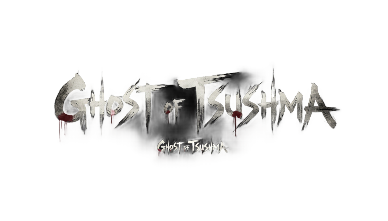 ghost of tsushima title png PNG transparent background