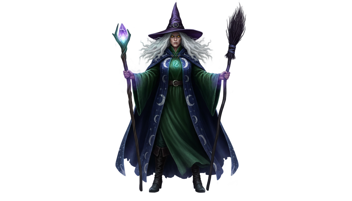 witch illustration png PNG transparent background