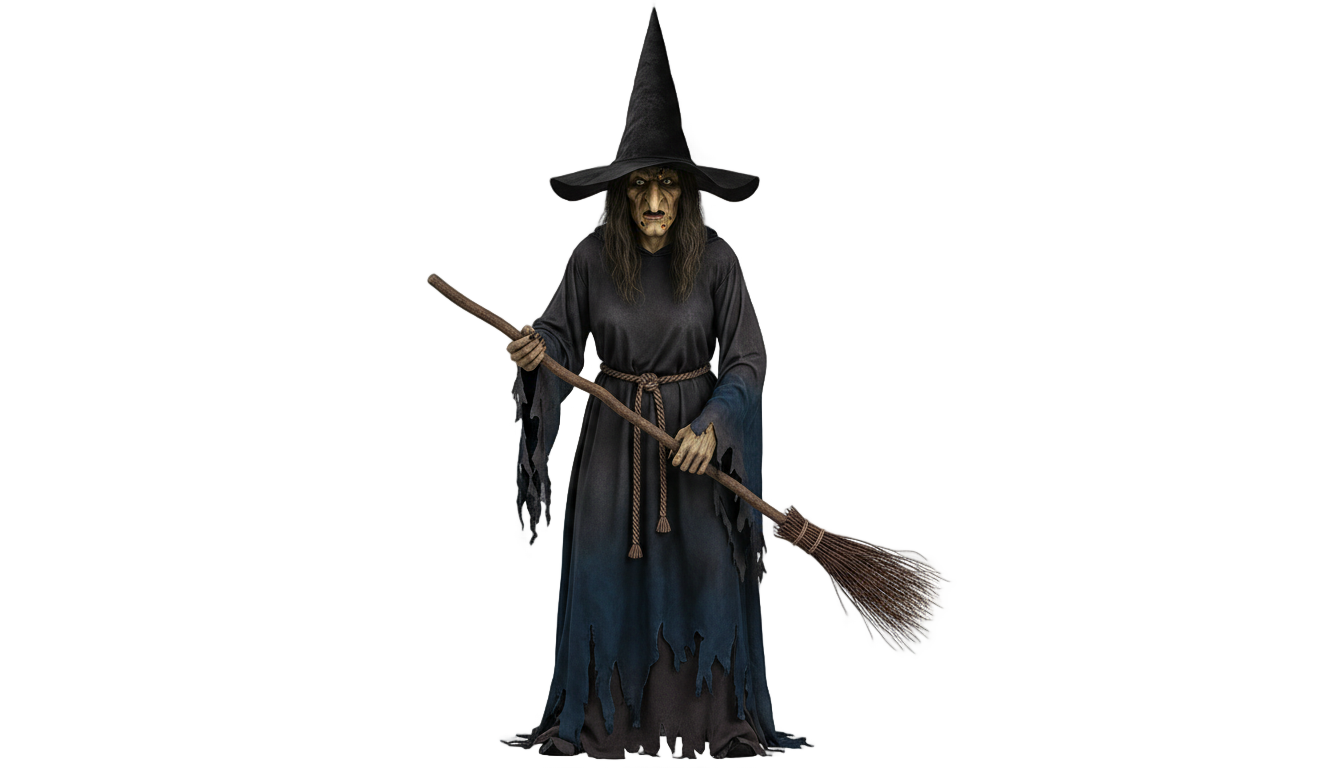 vintage witch png PNG transparent background
