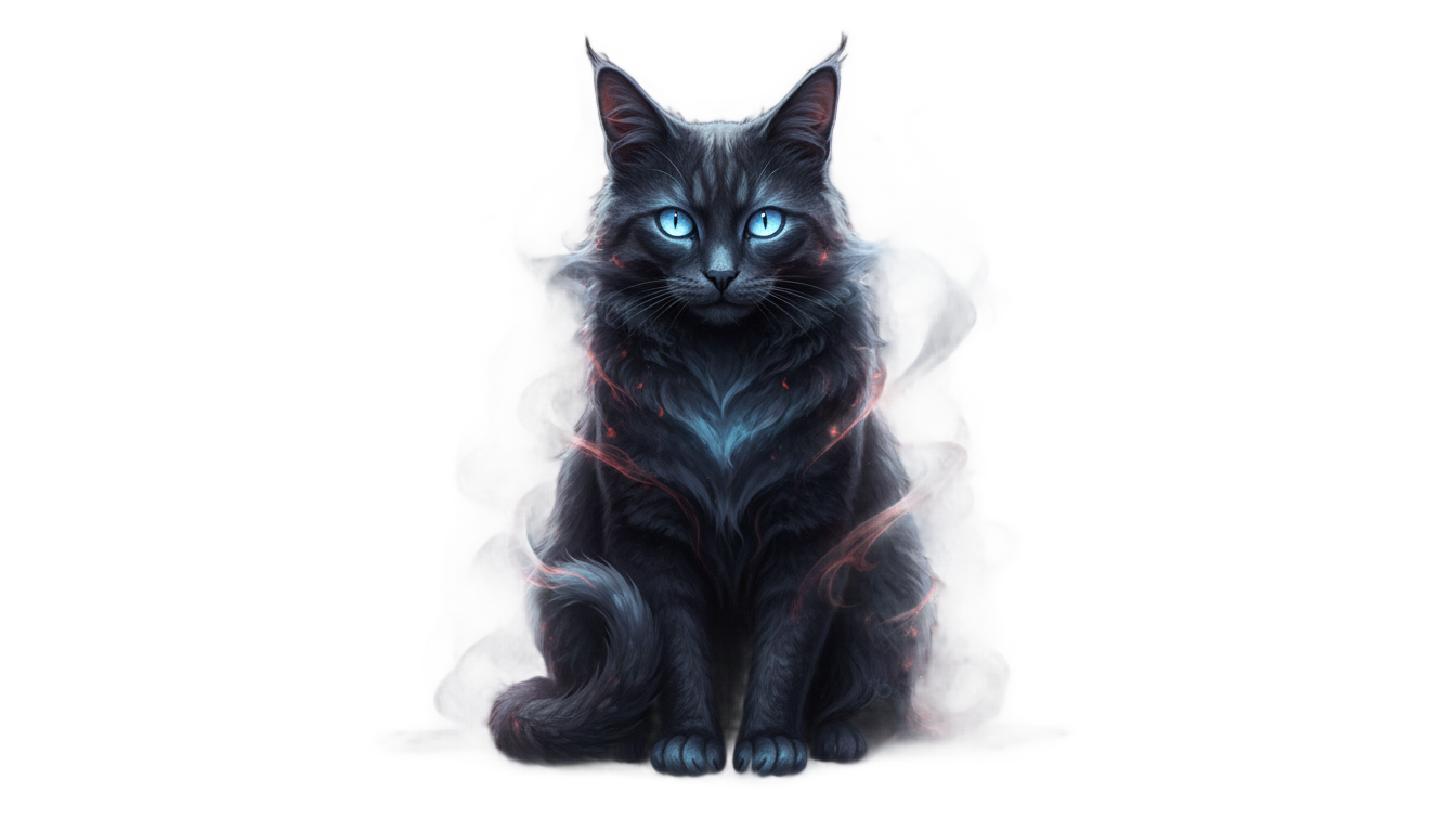 demon souls cat png PNG transparent background