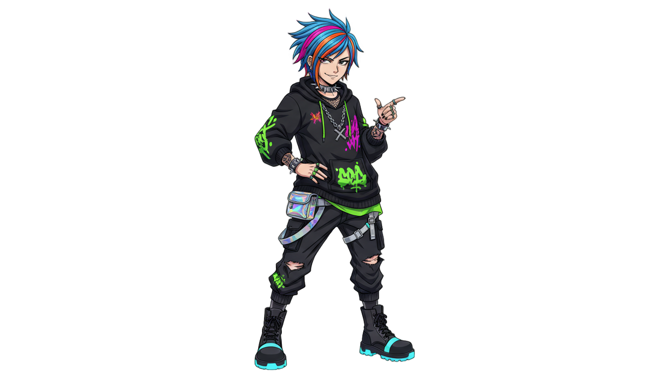 zoey kpop demon hunters png PNG transparent background