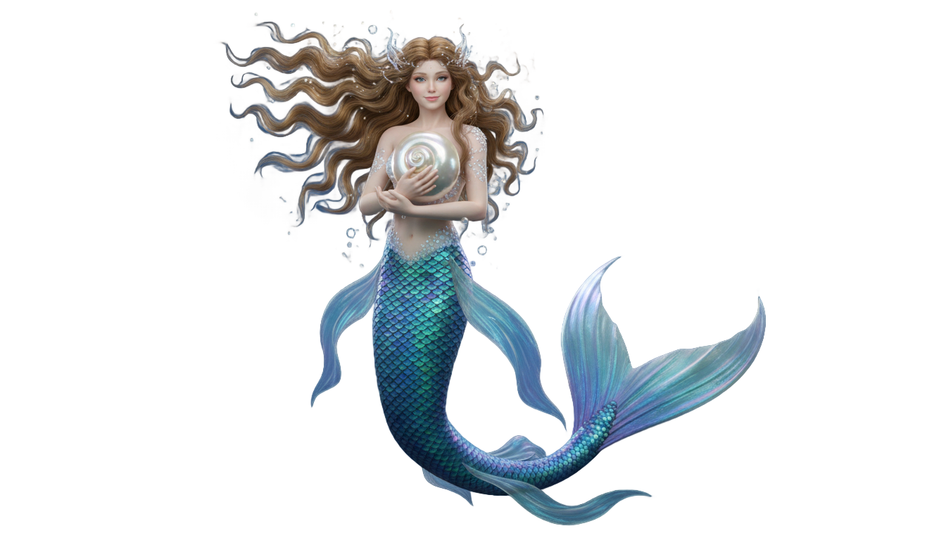 mermaid to png online PNG transparent background