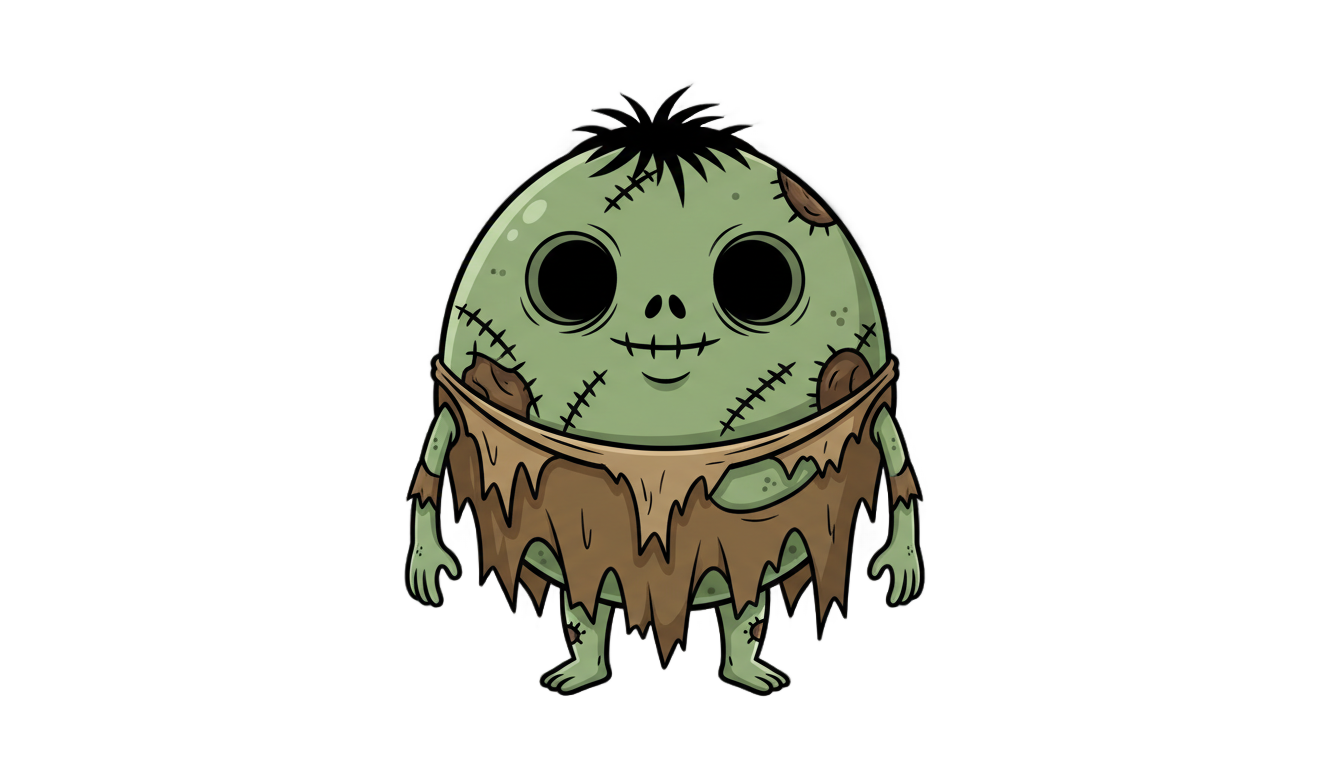 zombie globo png PNG transparent background