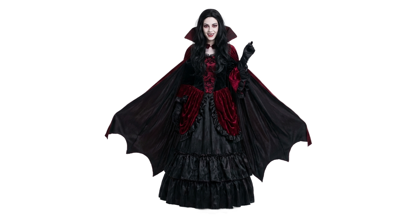 vampire girl png PNG transparent background