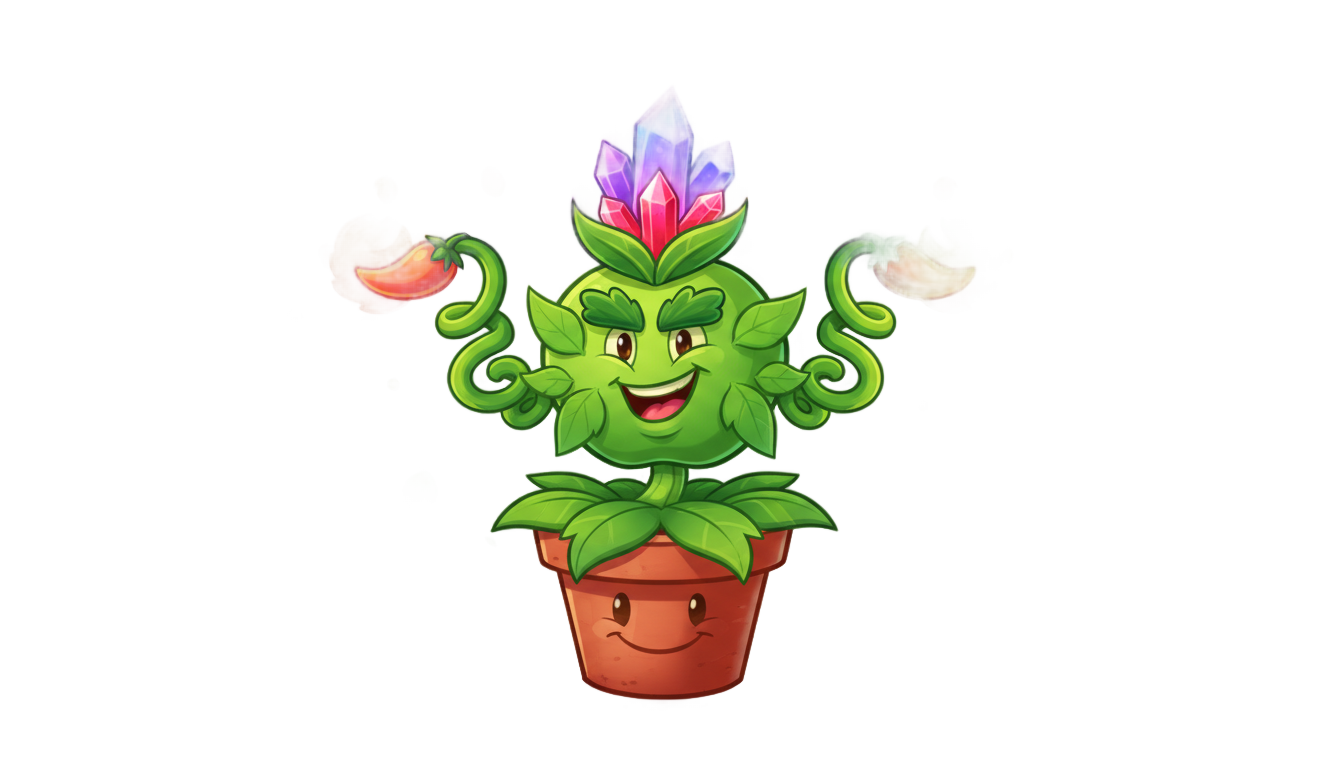 png plantas plant vs zombie 2 PNG transparent background