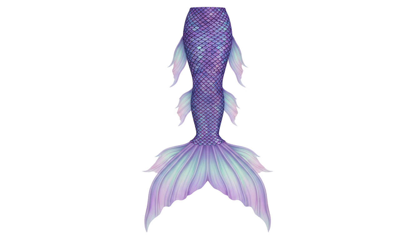 purple mermaid tail png PNG transparent background