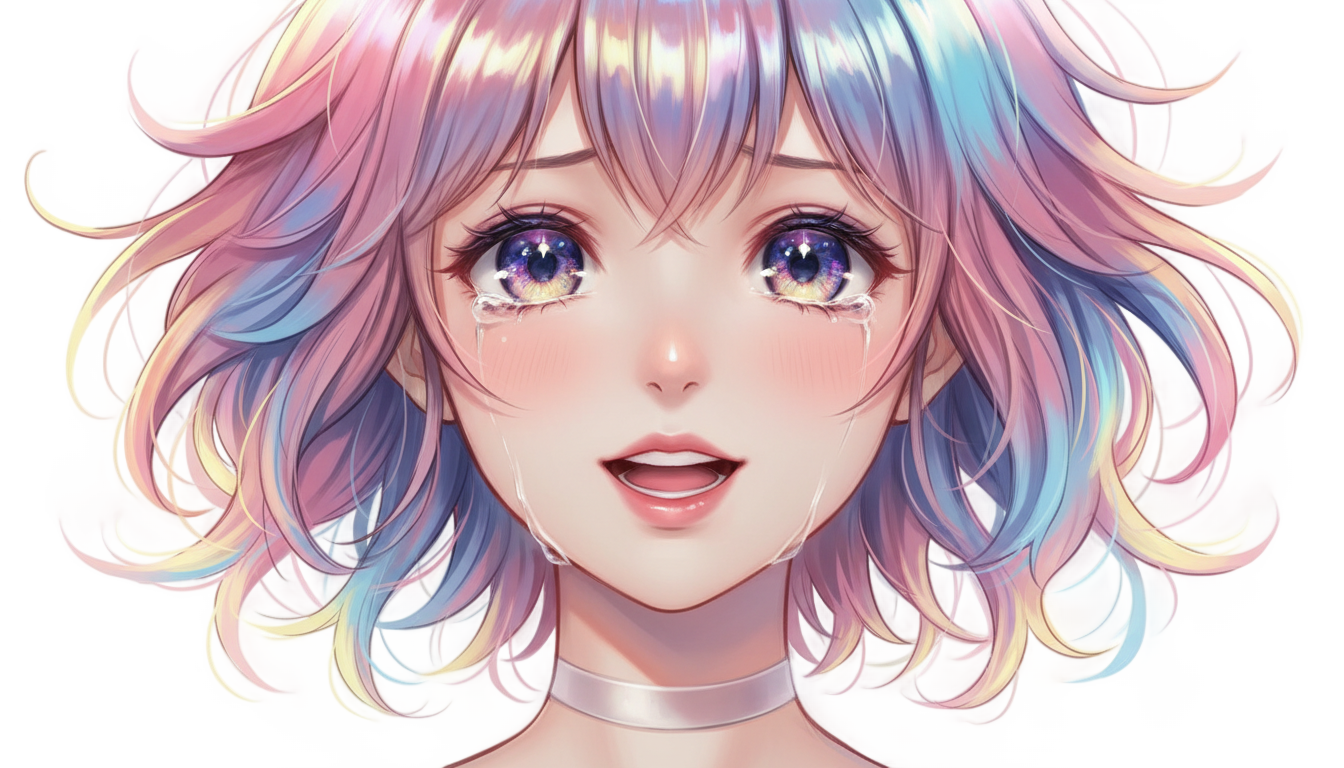 anime character face png PNG transparent background
