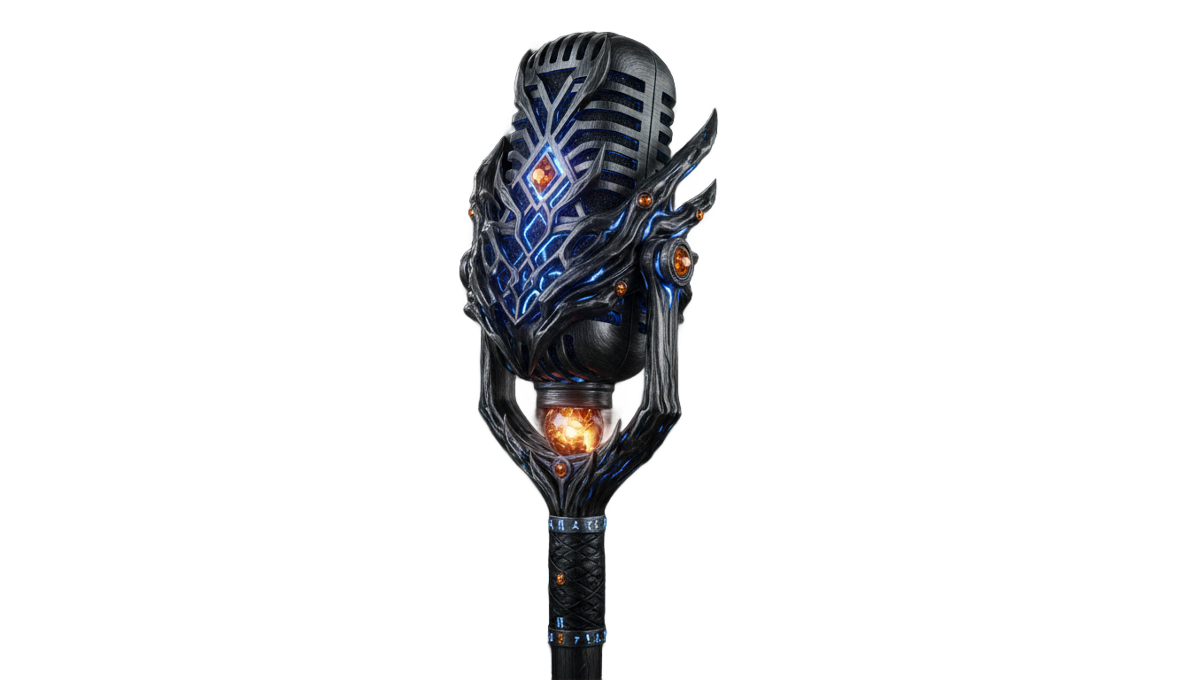 kpop demon hunters microphone png PNG transparent background