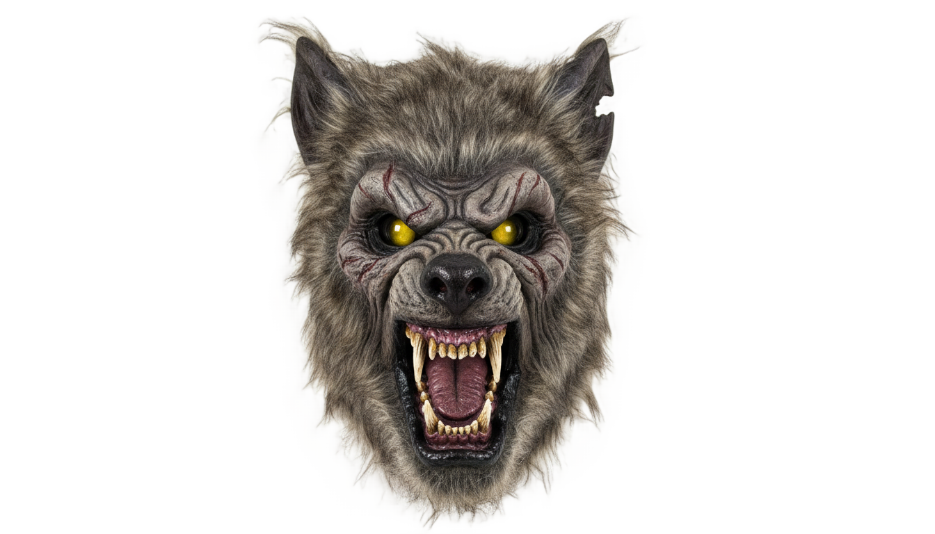 werewolf mask png PNG transparent background