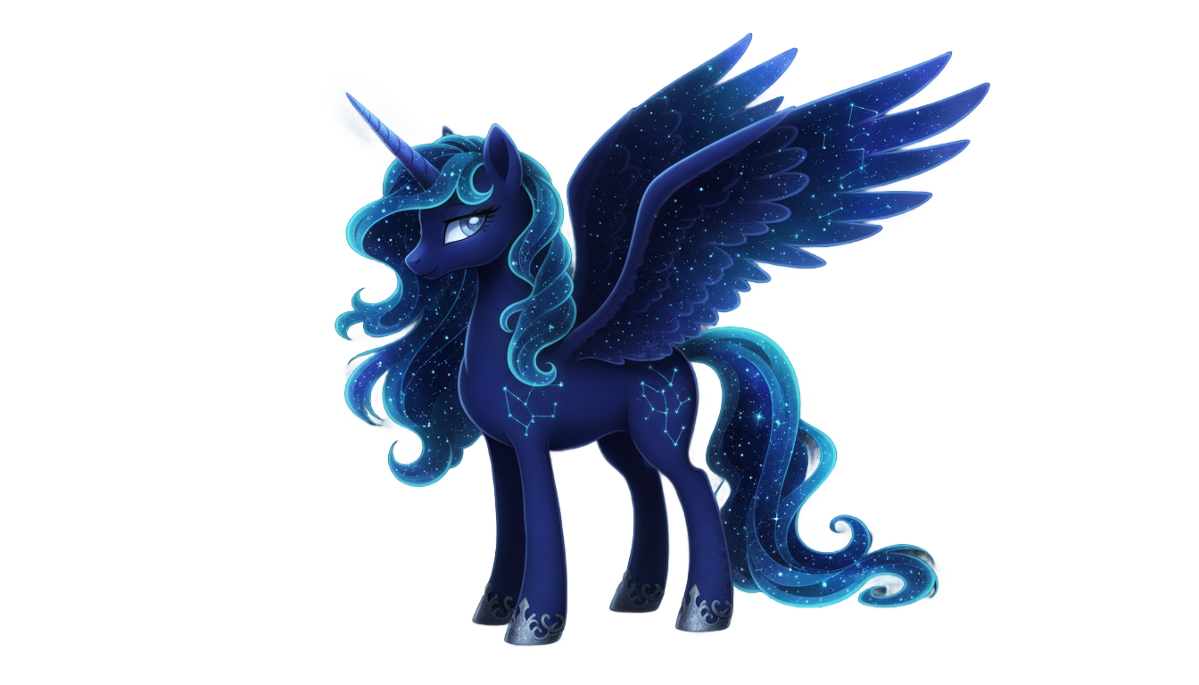 princess luna png PNG transparent background