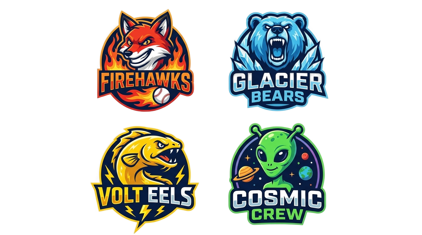 mascot logo png pack PNG transparent background