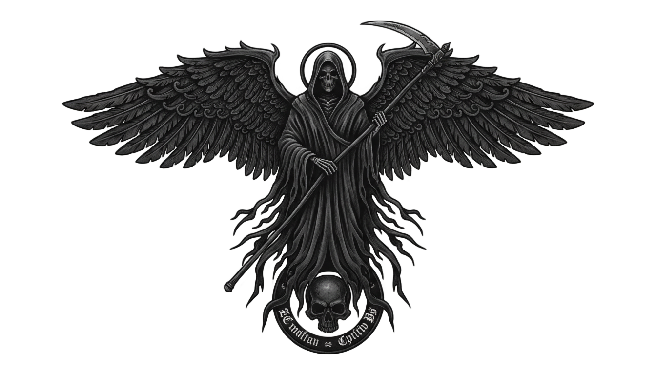 death angel logo png PNG transparent background