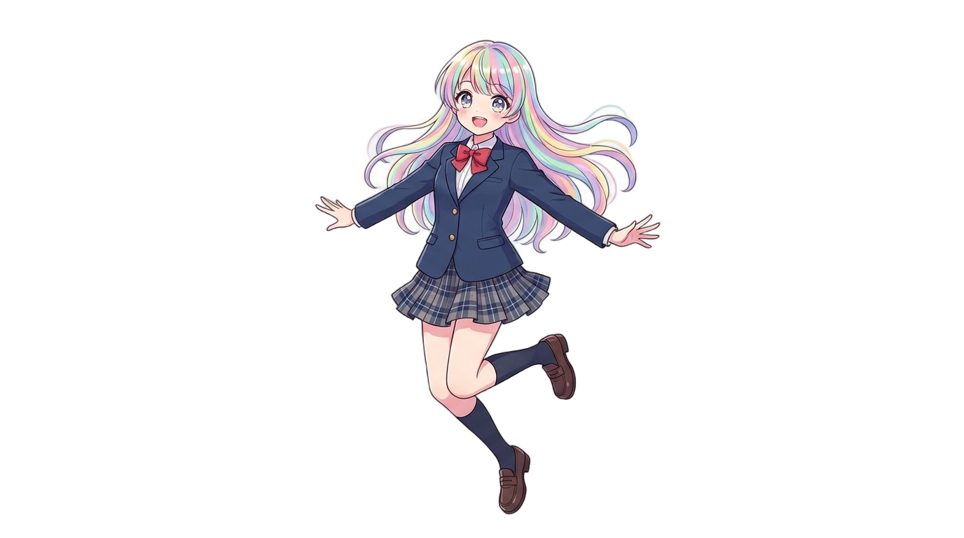 anime character png girl PNG transparent background