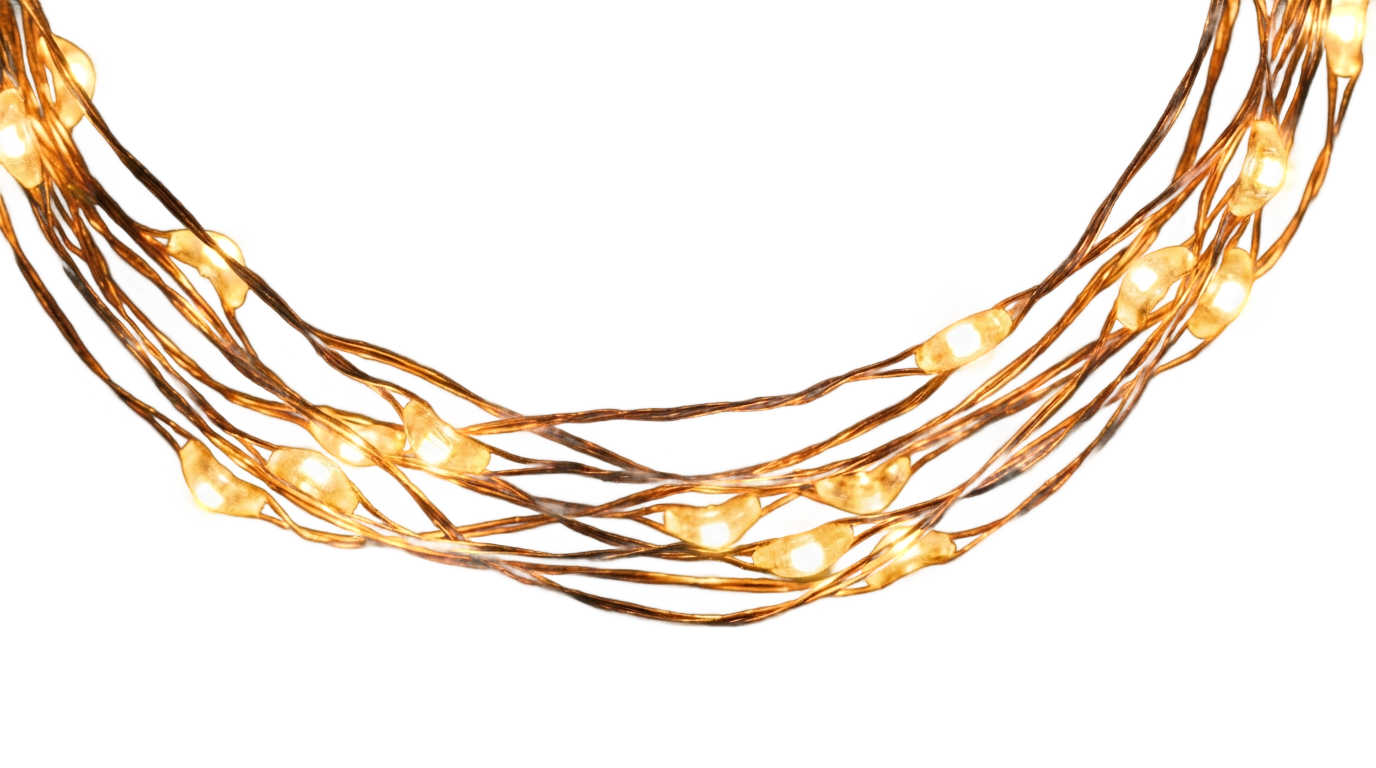 fairy lights png PNG transparent background