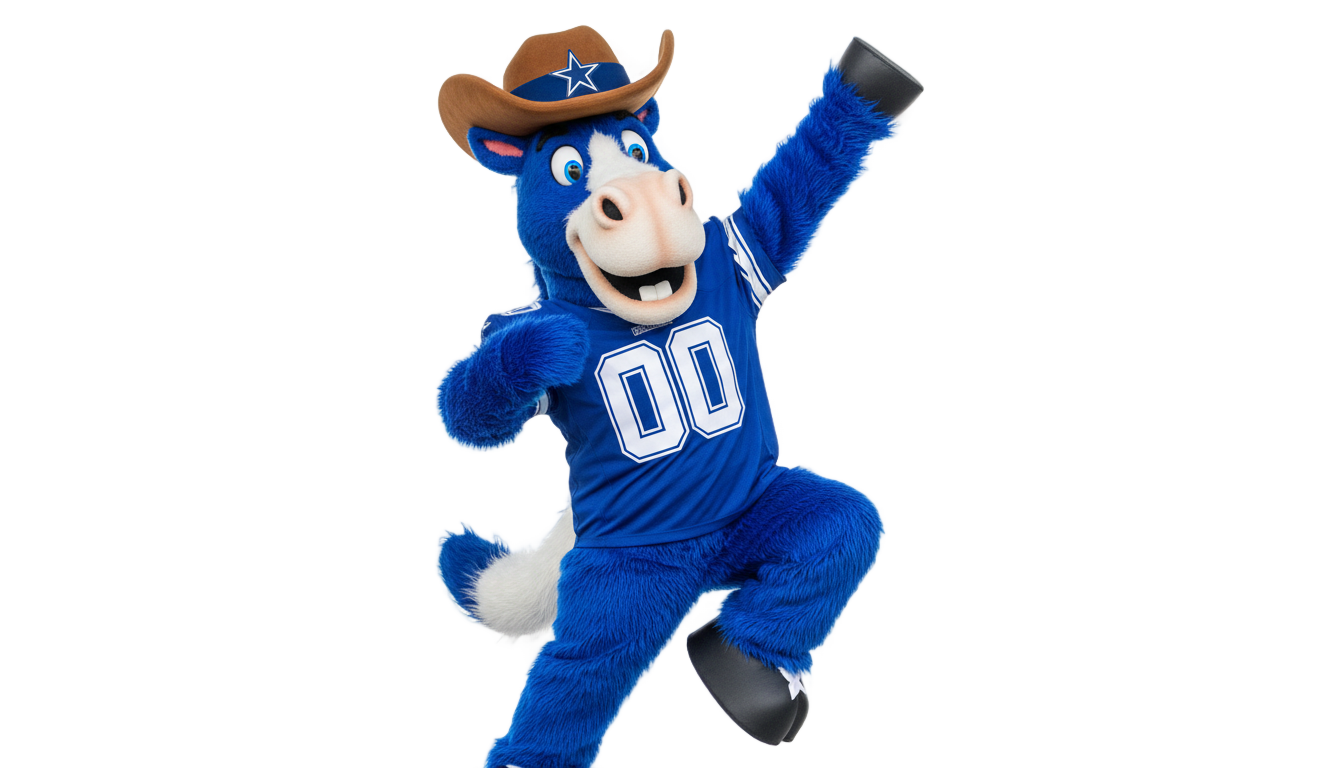 dallas cowboys mascot png PNG transparent background