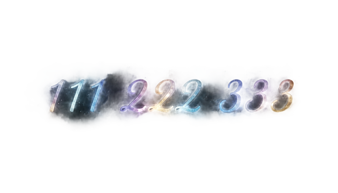 angel numbers png PNG transparent background
