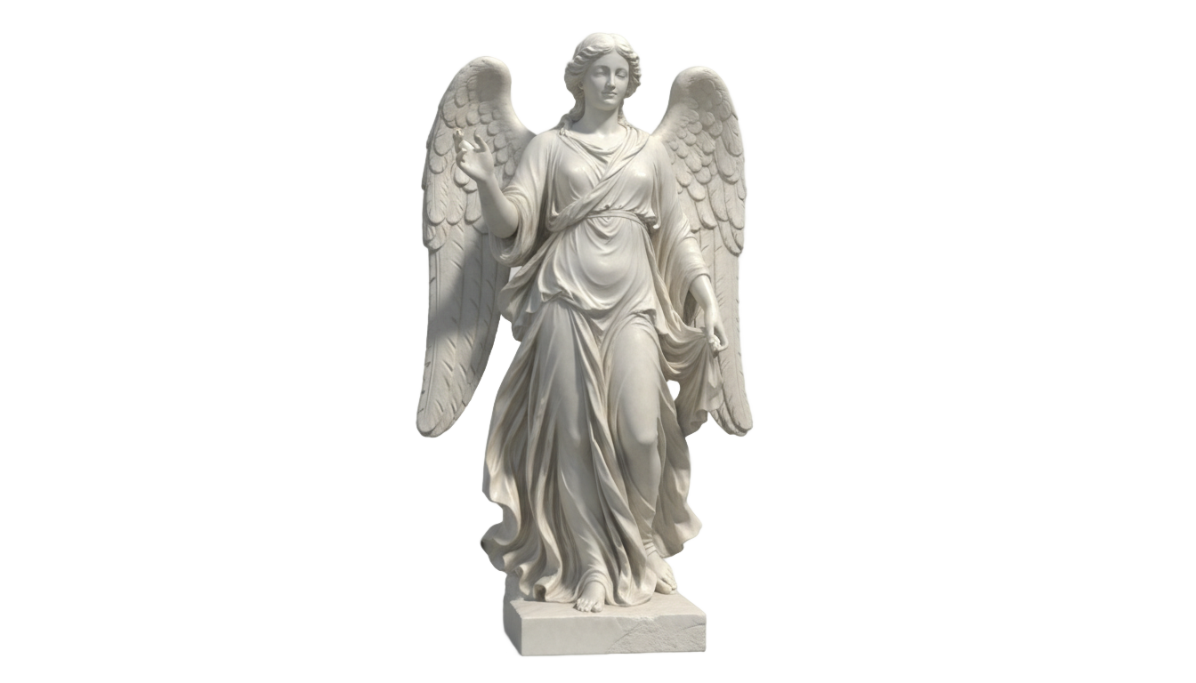 angel statues png PNG transparent background