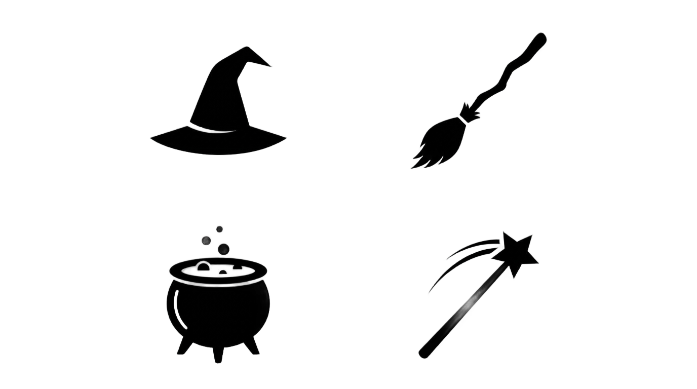 witch icons png PNG transparent background