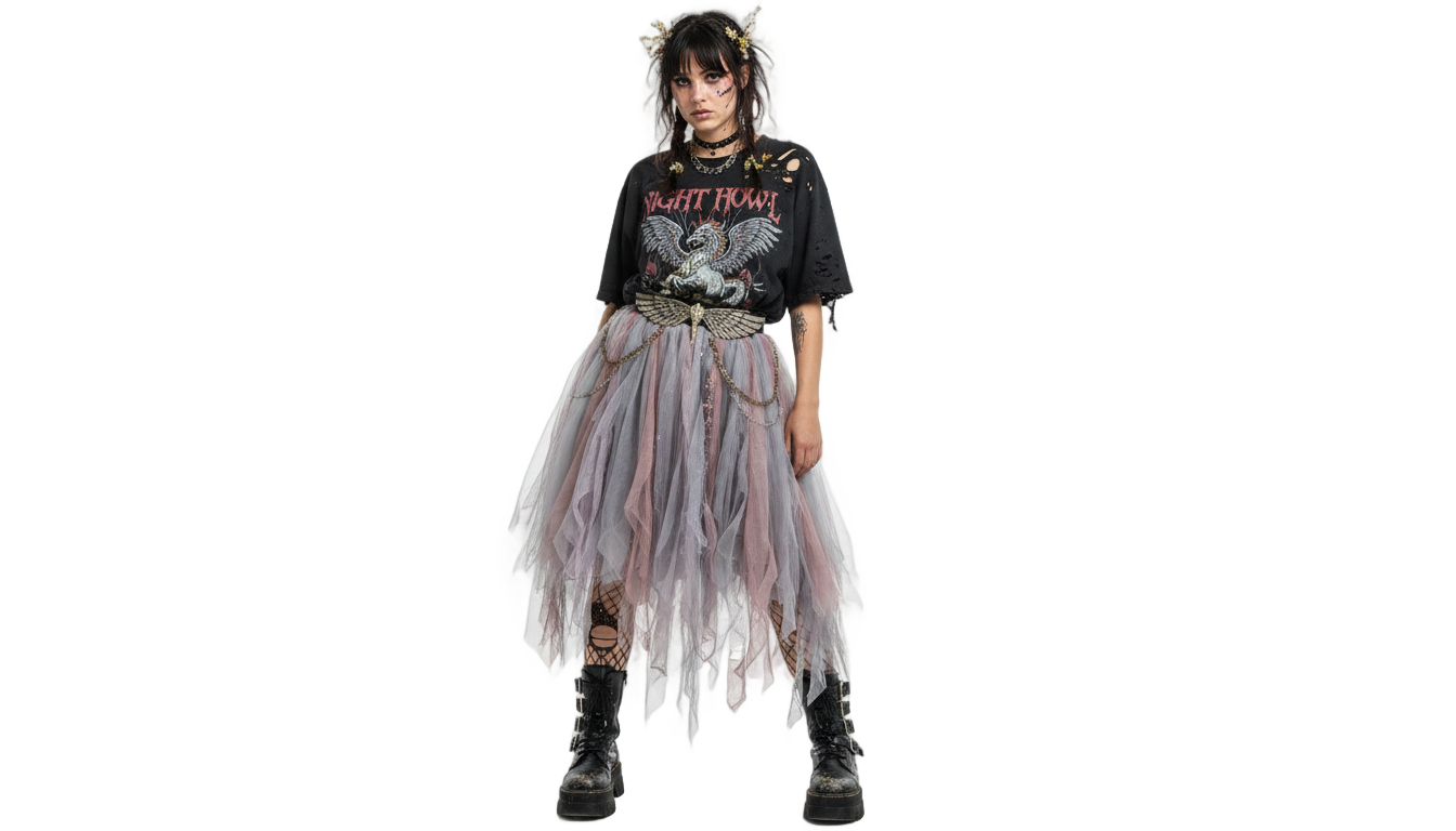 fairy grunge clothes png PNG transparent background