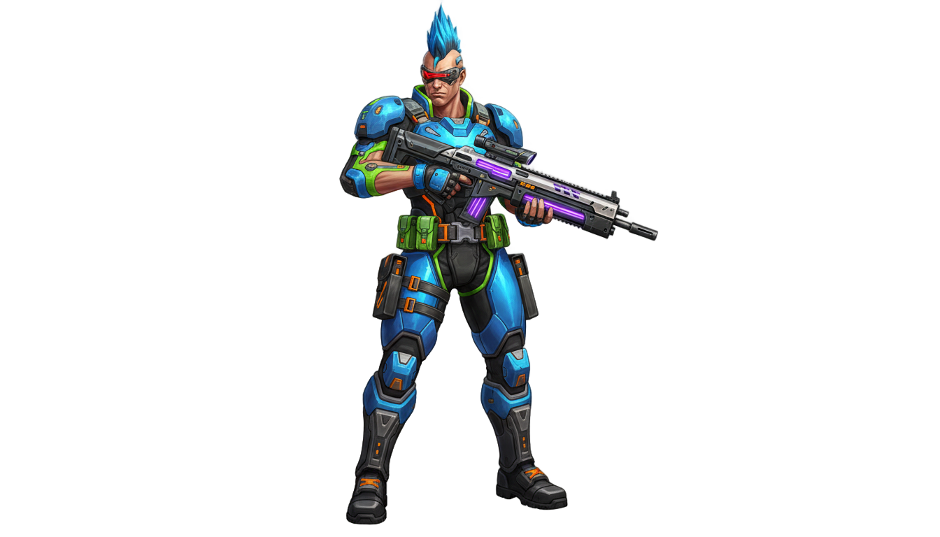 avatar de free fire png PNG transparent background