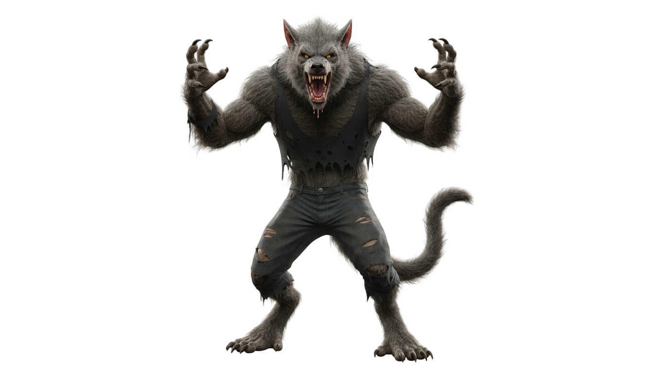 werewolf clipart png PNG transparent background